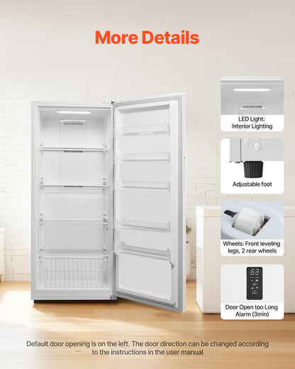 VEVOR Convertible Freezer/Refrig
