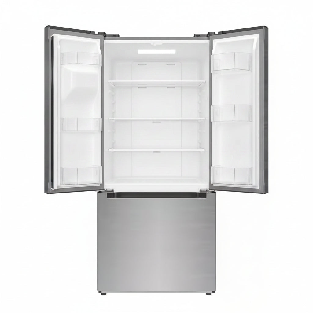 30 In. 18.5 Cu. Ft. Stainless Steel French Door Refrigerator