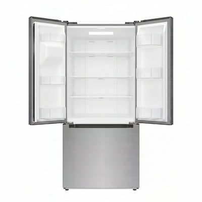 30 In. 18.5 Cu. Ft. Stainless Steel French Door Refrigerator