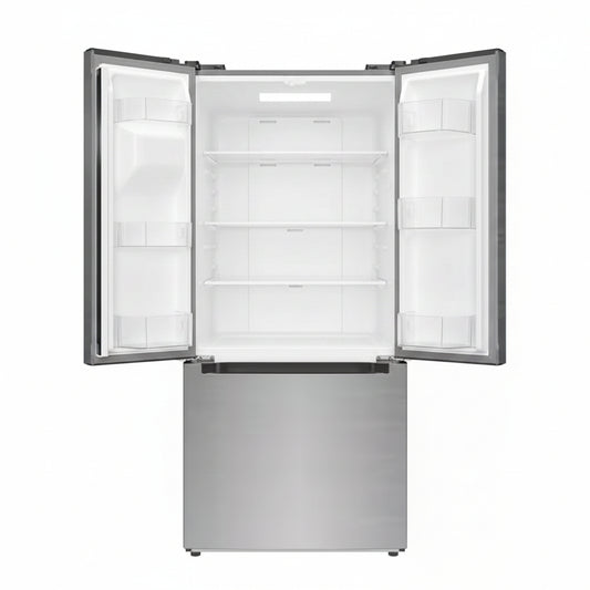 30 In. 18.5 Cu. Ft. Stainless Steel French Door Refrigerator